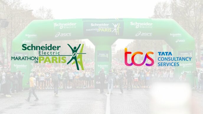 TCS partenaire officiel IA et Technologie du Schneider Electric Marathon de Paris