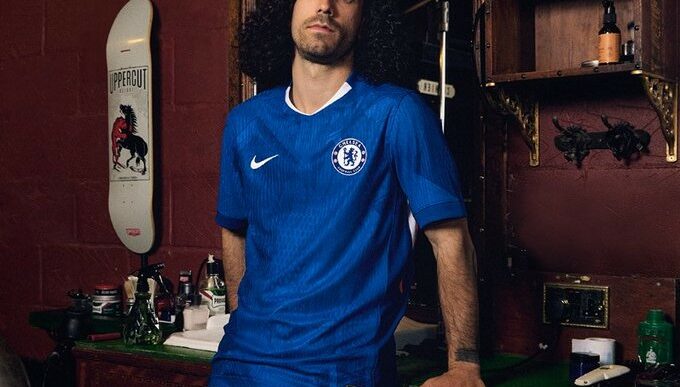 Nouveau maillot domicile de Chelsea, 2025-2026.
