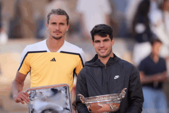 Prize-money Roland-Garros 2025 Alcaraz Zverev